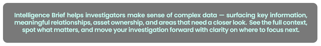 Intelligence Brief